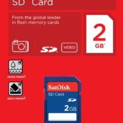 SanDisk 2GB Class 4 SD Flash Memory Card- SDSDB-002G-B35 (Label May Change)