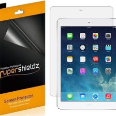 [4-Pack] Supershieldz- High Definition Clear Screen Protector For Apple iPad Air 2 -Lifetime Replacements Warranty- Retail Packaging