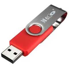MECO 10Pcs 4GB USB 2.0 Flash Drive Memory Stick Fold Storage Thumbck Pen Swivel Design