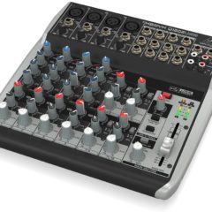 Behringer Q1202USB 12-Channel Mixer, Black