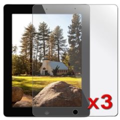 Apple iPad 2 – 3 Premium Clear LCD Screen Protector Cover Guard Shield Films