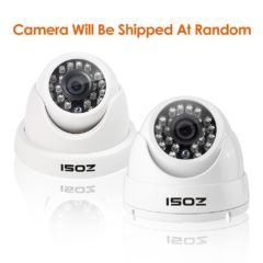 ZOSI 1/3″ 1000TVL 960H Security Surveillance CCTV HD Camera Had IR Cut 3.6mm Lens Outdoor Weatherproof Day Night Vision 65ft Distance White
